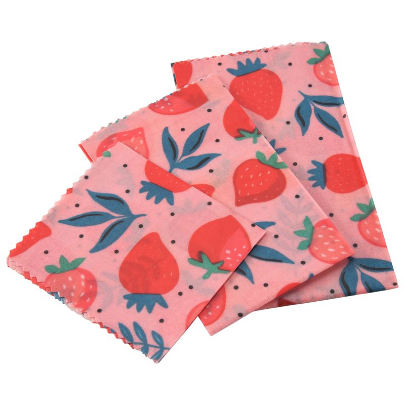 Beeswax Wrap Reusable - A01F-1Set Yeniden Kullanılabilir Balmumu Bez Sarma