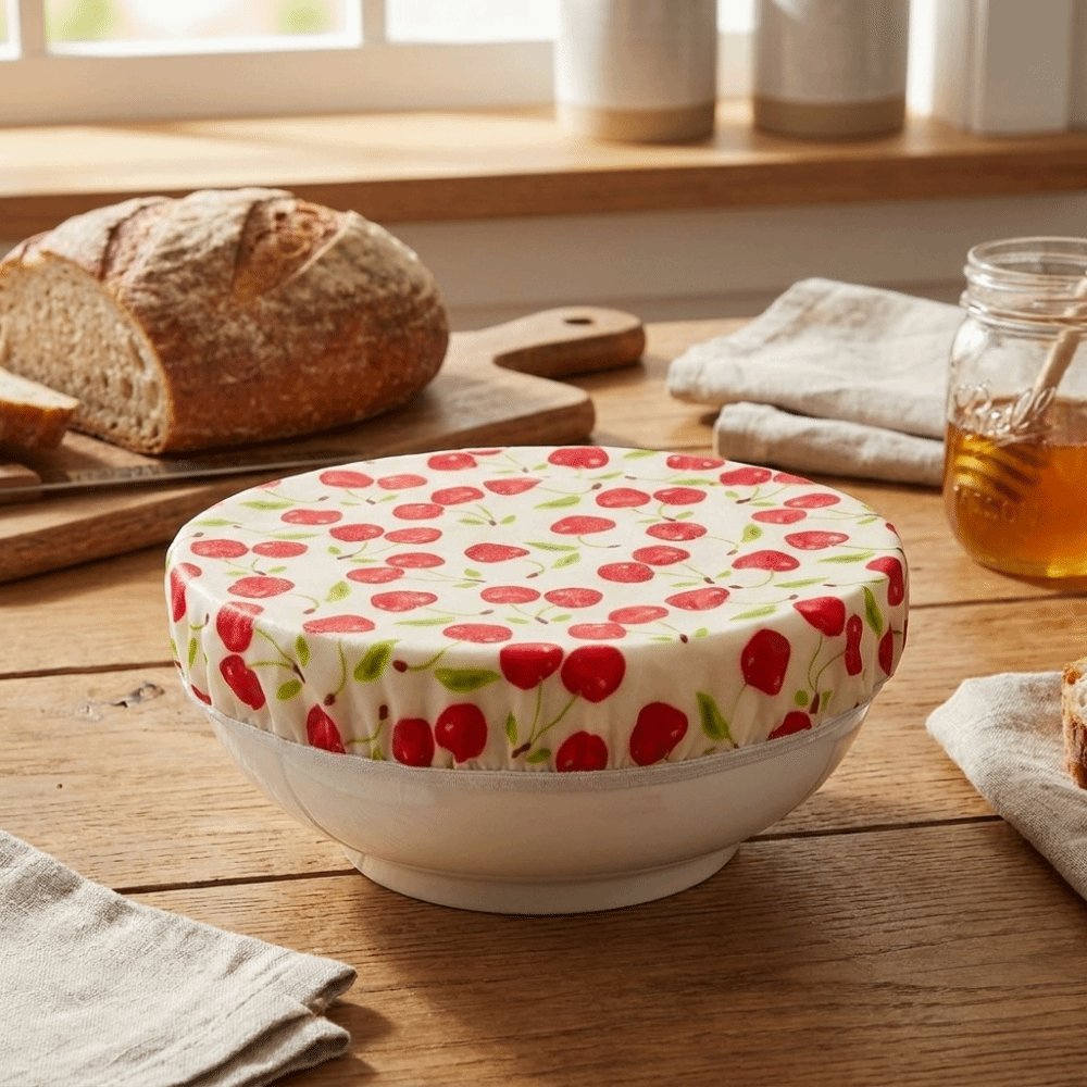 Beeswax Food Cover - Toz Önleyici Balmumu Kumaş Kase Örtüsü
